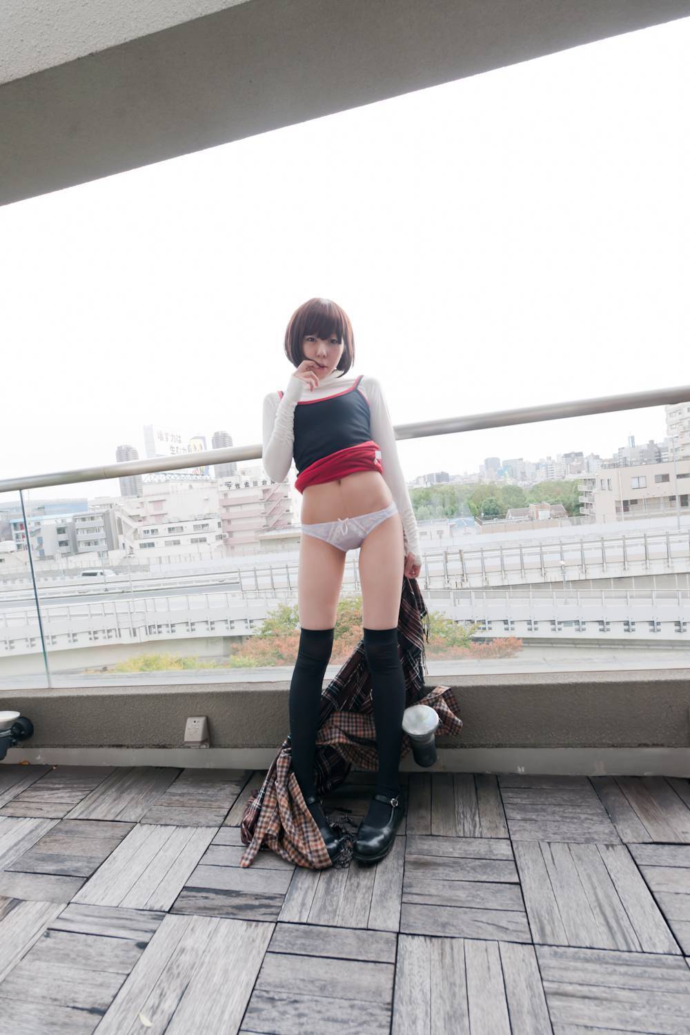 [Cosplay] 2013.07.18 Kanon - Naked around the streets